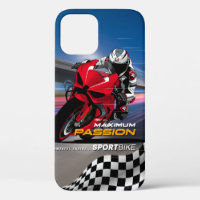 Superbike Racing Maximum Passion Biker Graphic