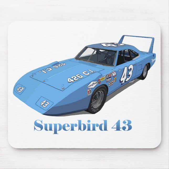 Superbird 43 mouse pad (Front)