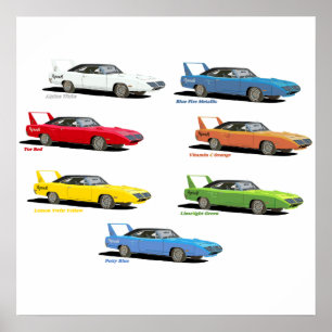 Superbird Colours Poster