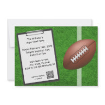 Superbowl Party Invitation