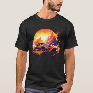 Supercar Sports Car Exotic Concept Art T-Shirt