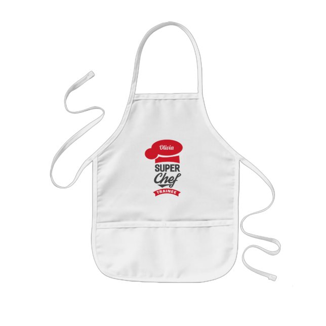 SuperChef Trainee Kids Apron (Front)
