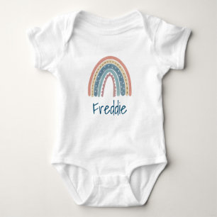 Supercute Boho rainbow Baby Bodysuit