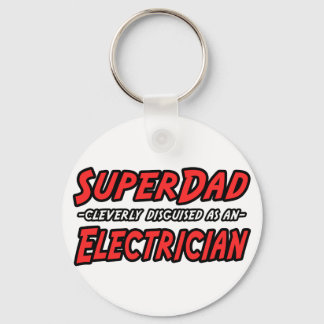 SuperDad...Electrician Key Ring