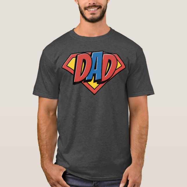 SuperDad love friends T-Shirt (Front)