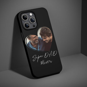 SuperDAD Modern Photo Black Trendy Gift Case-Mate iPhone 14 Case