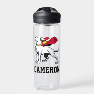 Superdog Krypto Add Your Name Water Bottle