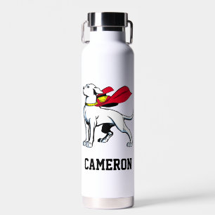 Superdog Krypto Add Your Name Water Bottle