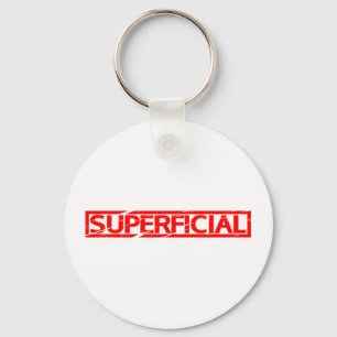 Superficial Stamp Key Ring