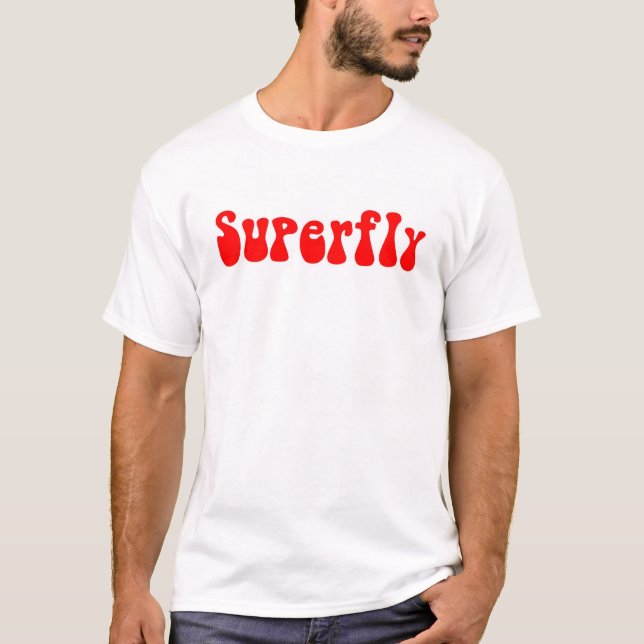 Superfly (red) T-Shirt (Front)