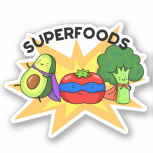 Superfoods Funny Vegetable Pun 