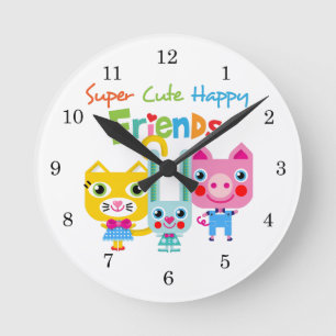 superfriends.png round clock