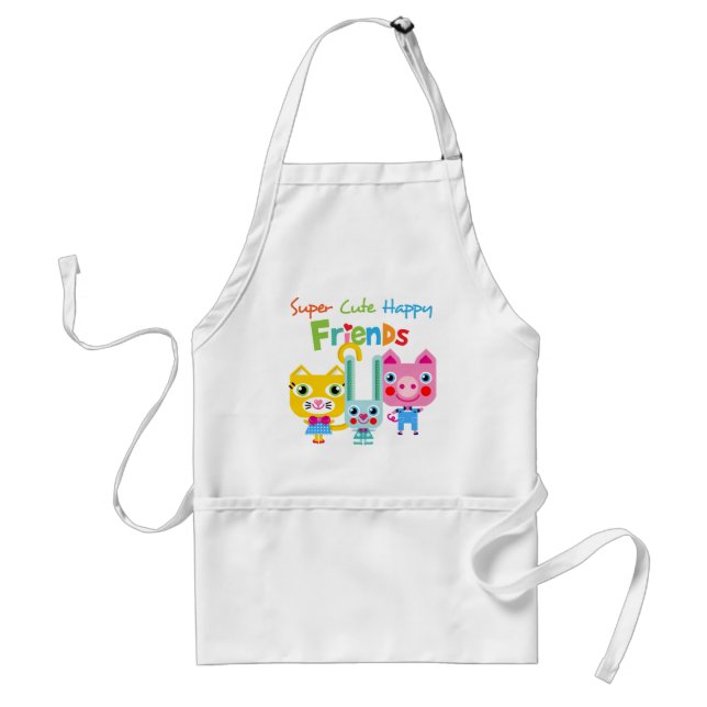 superfriends.png standard apron (Front)