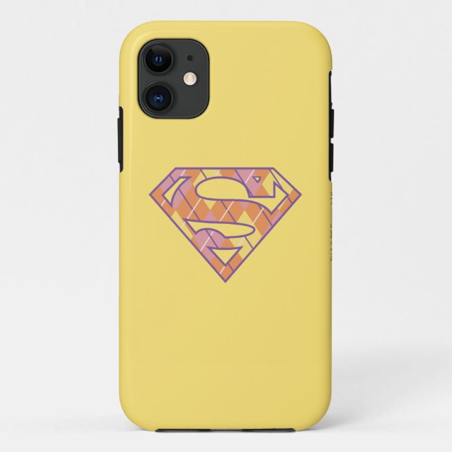 Supergirl Argyle Logo Case-Mate iPhone Case (Back)