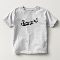 Supergirl Baseball All-Star Name Logo