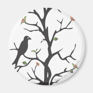 Supergirl Birds in the Tree Magnet