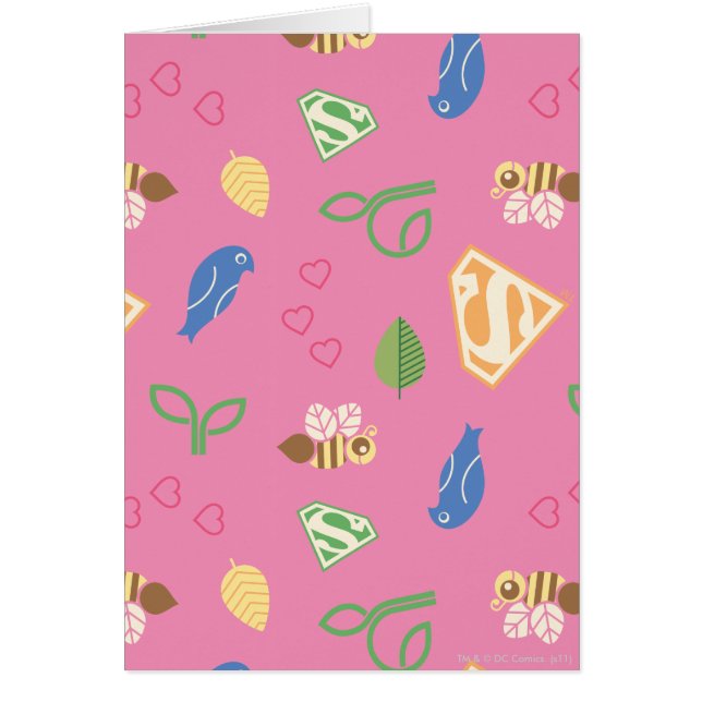 Supergirl Birds & the Bees Pink (Front)