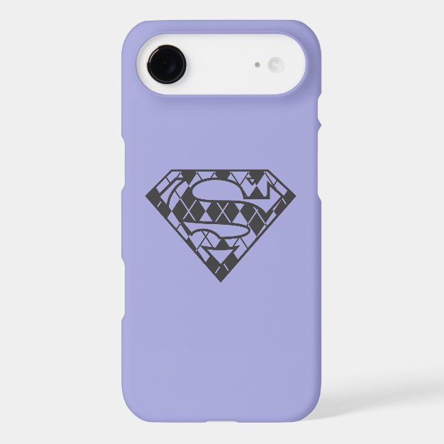 Supergirl Black Argyle Logo Case-Mate Samsung Galaxy Case (Back)