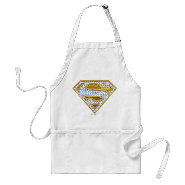 Supergirl Blue Jewels Standard Apron (Front)