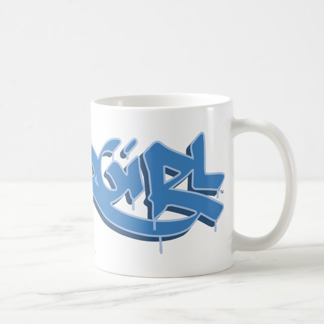 Supergirl Blue Logo Coffee Mug (Right)
