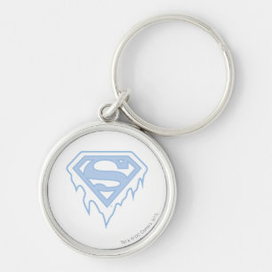 Supergirl Blue Logo Key Ring