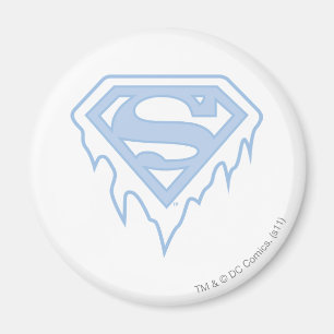 Supergirl Blue Logo Magnet