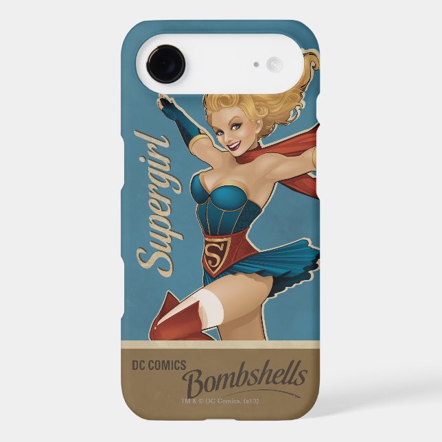 Supergirl Bombshell Case-Mate iPhone Case (Back)