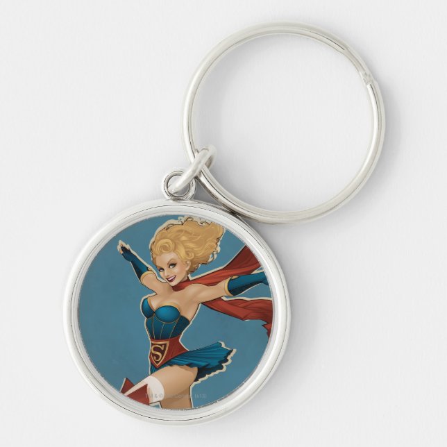 Supergirl Bombshell Key Ring (Front)