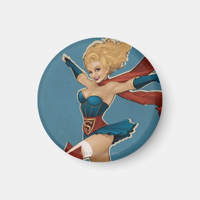 Supergirl Bombshell Magnet (Front)