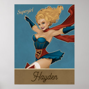 Supergirl Bombshell Poster