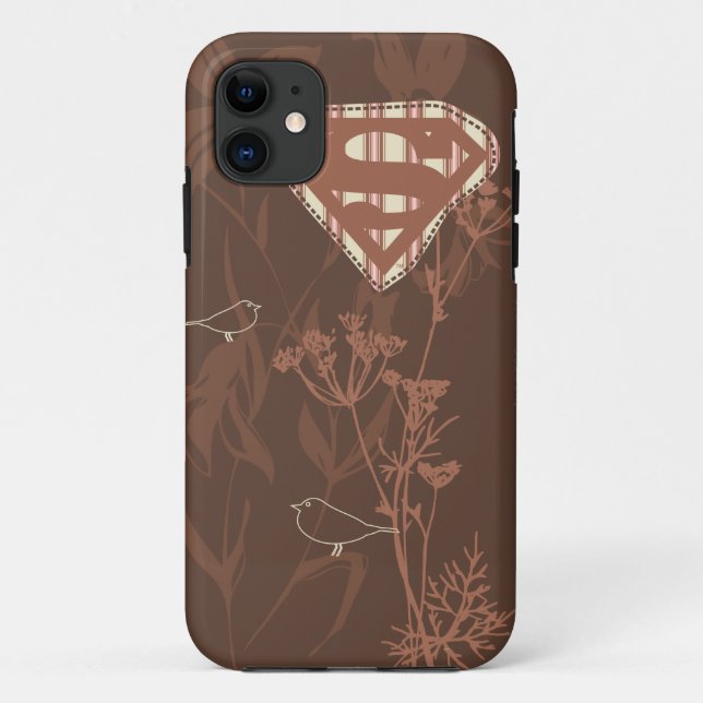Supergirl Brown Bird Case-Mate iPhone Case (Back)