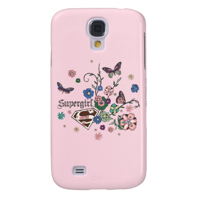 Supergirl Butterflies Case-Mate Samsung Galaxy Case (Back)