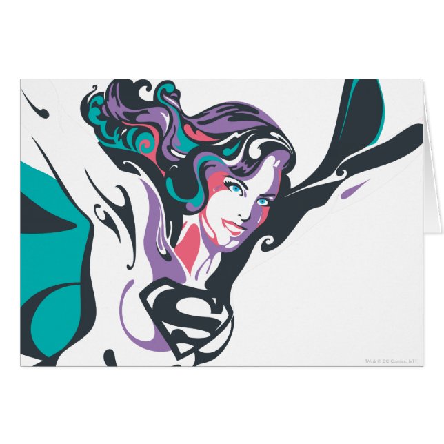 Supergirl Colour Splash Pose 3 (Front Horizontal)