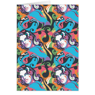 Supergirl Colour Splash Swirls Pattern 1