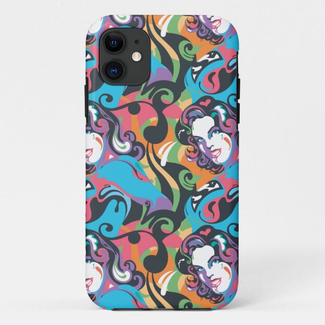 Supergirl Colour Splash Swirls Pattern 1 Case-Mate iPhone Case (Back)