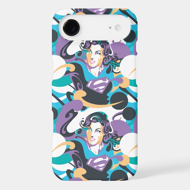 Supergirl Colour Splash Swirls Pattern 5 Case-Mate Samsung Galaxy Case (Back)