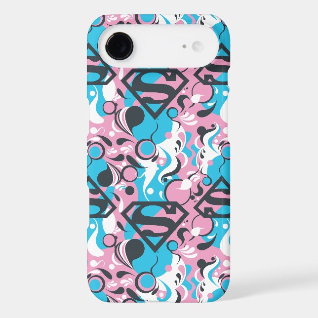 Supergirl Colour Splash Swirls Pattern 7 Case-Mate Samsung Galaxy Case (Back)