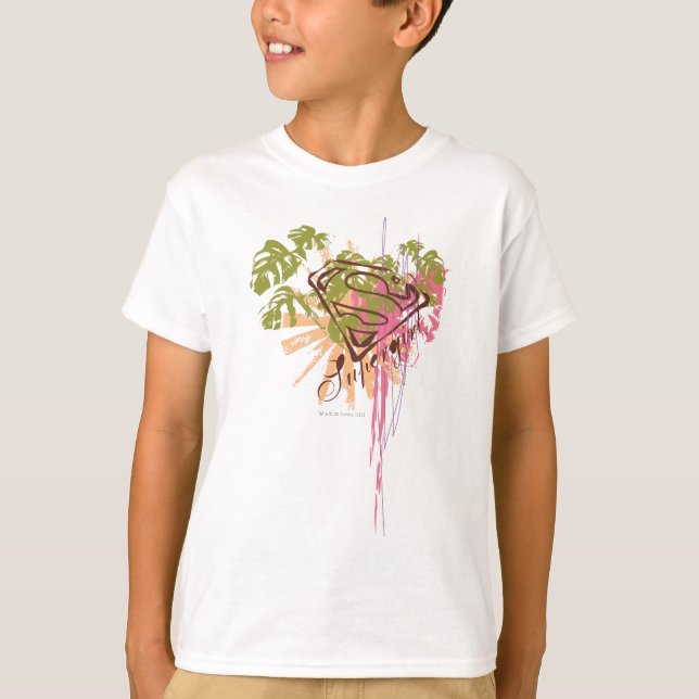 Supergirl Colour Splash T-Shirt (Front)