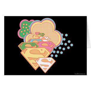 Supergirl Colourful Cloud Logo