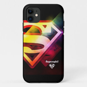 Supergirl Colourful Logo iPhone 11 Case