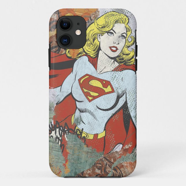 Supergirl Comic Capers 2 Case-Mate iPhone Case (Back)