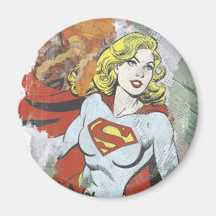 Supergirl Comic Capers 2 Magnet