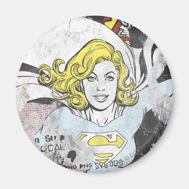 Supergirl Comic Capers 3 Magnet (Front)