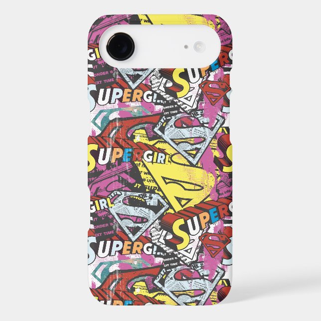 Supergirl Comic Capers Pattern 4 Case-Mate Samsung Galaxy Case (Back)