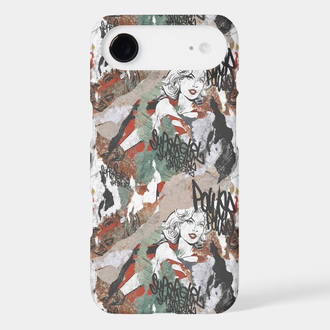 Supergirl Comic Capers Pattern 6 Case-Mate Samsung Galaxy Case (Back)