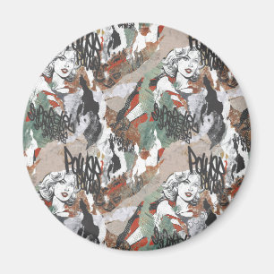 Supergirl Comic Capers Pattern 6 Magnet