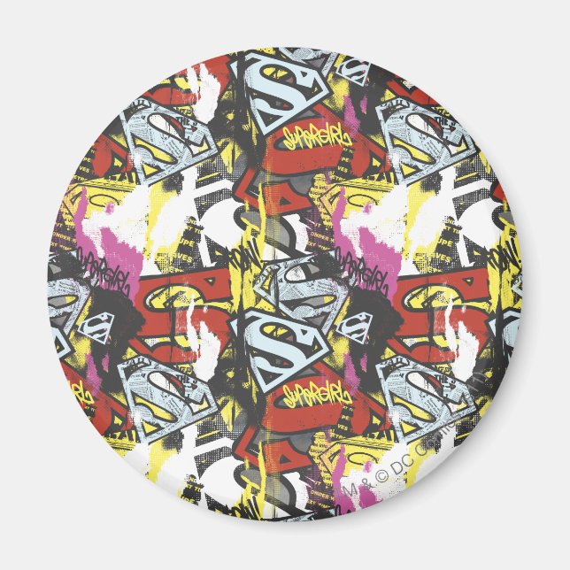 Supergirl Comic Capers Pattern 7 Magnet (Front)