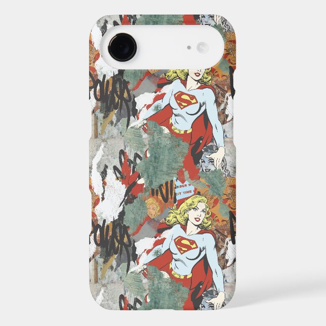 Supergirl Comic Capers Pattern 8 Case-Mate Samsung Galaxy Case (Back)