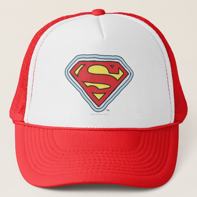 Supergirl Comic Logo Trucker Hat (Front)