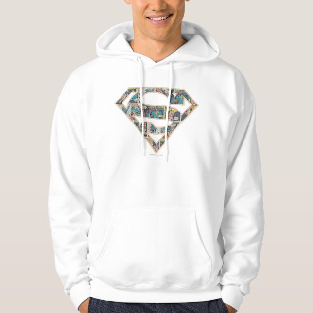 Supergirl Comic Strip Logo Hoodie (Front)